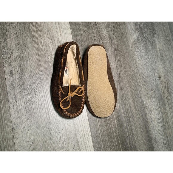 Bundle Janie and Jack and Minnetonka Suede Leather Loafers Shoes Boys Size 11 - Picture 7 of 8